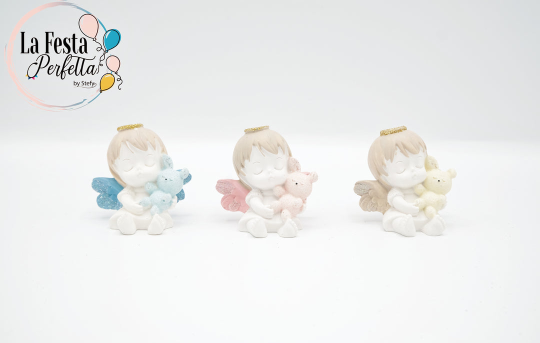 Angioletto Teddy Realizzato e Dipinto A Mano