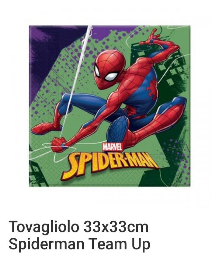 Kit party coordinato tema Spiderman