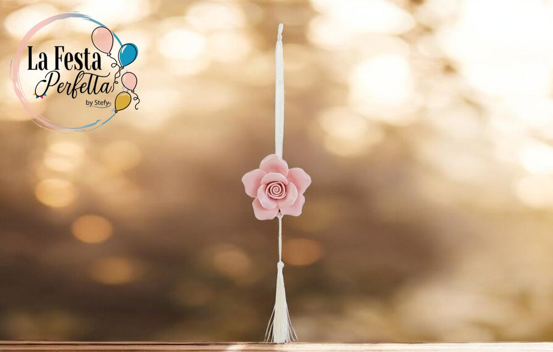 APPENDINO CALAMITA FIORE ROSA COL.ROSA 7x7CM