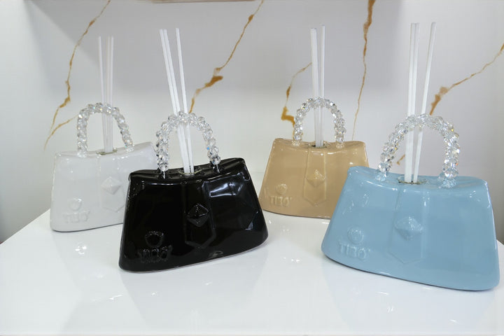 Bomboniera Borsetta Cristallo Firmata Tibò