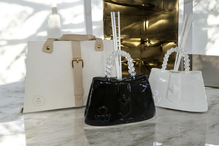 Bomboniera Borsetta Cristallo Firmata Tibò