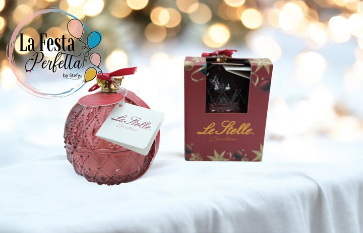 SCATOLA VETRO CANDELA PROFUMATA Le Stelle