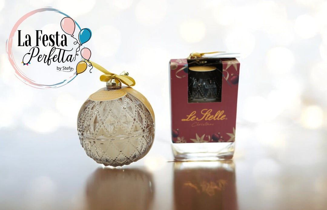 SCATOLA VETRO CANDELA PROFUMATA Le Stelle