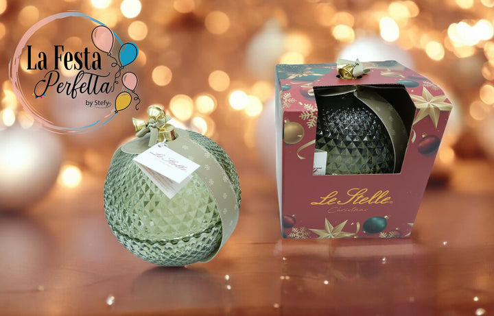 SCATOLA VETRO CANDELA PROFUMATA Le Stelle