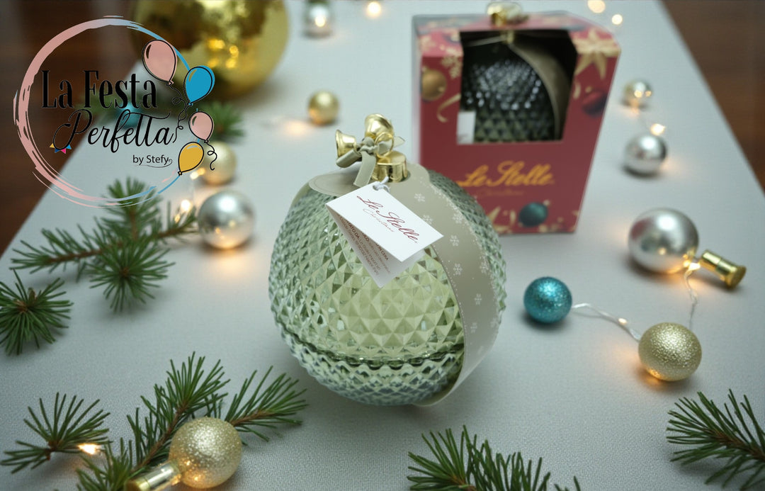 SCATOLA VETRO CANDELA PROFUMATA Le Stelle