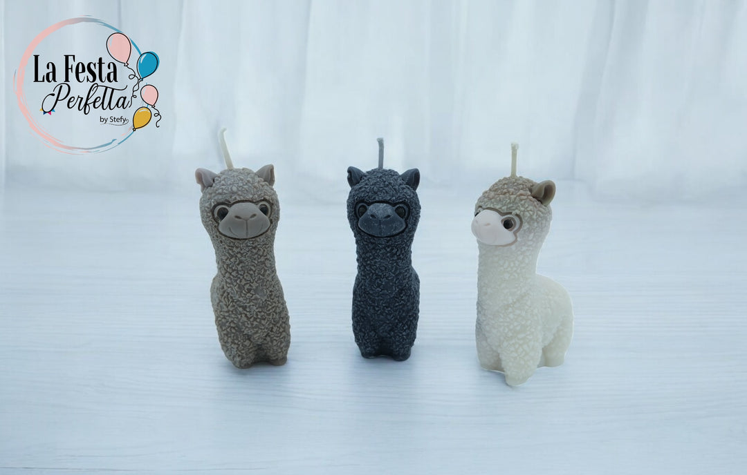 Lama Candela Cera di Soia Profumata Colore Personalizzabile