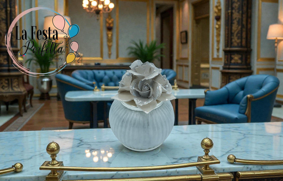 Bomboniera Lampada in Cristallo Firmato Robean Luxury