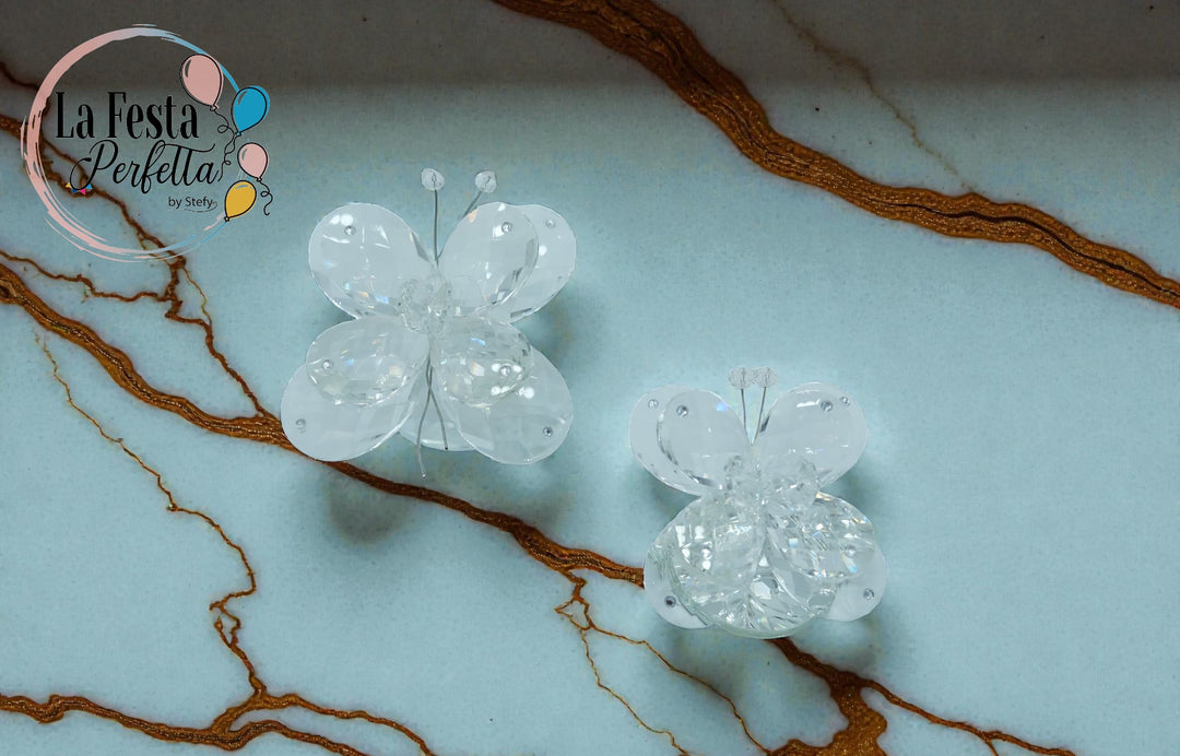 Bomboniera Farfalla in Cristallo