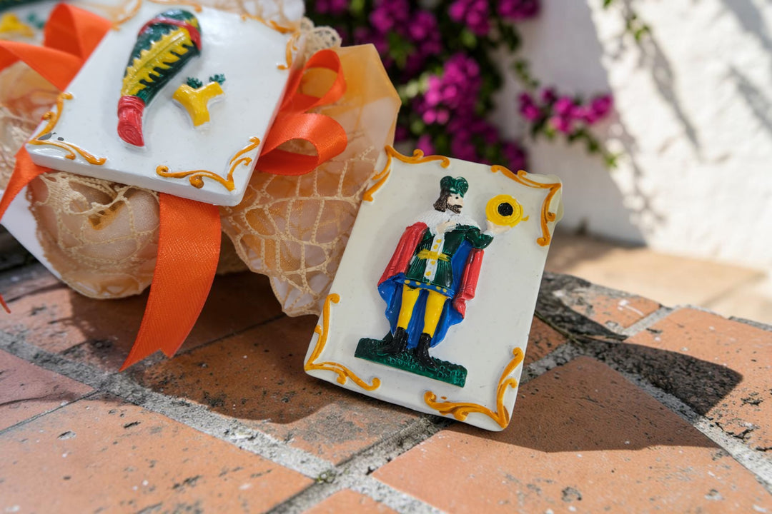 Bomboniera carte siciliane modelli misti