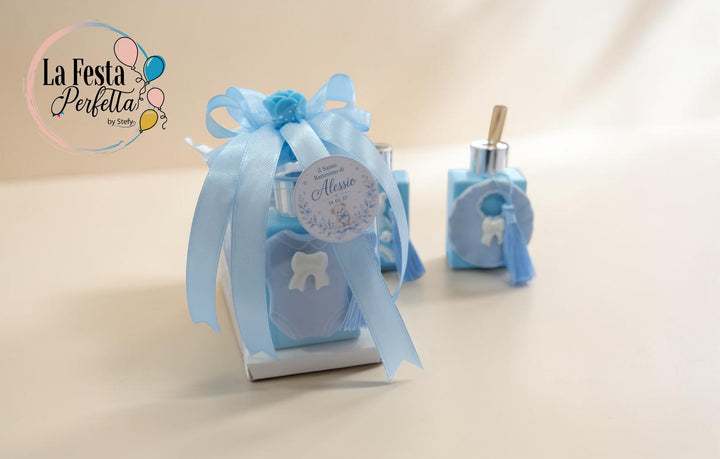 Bomboniera profumatore assortiti azzurra
