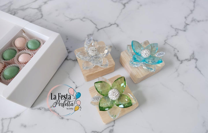 Bomboniera lampada in cristallo firmata Crilù PROMO