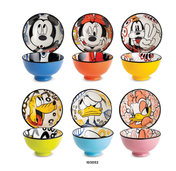 SET 6 COPPETTE Ø CM 11,5