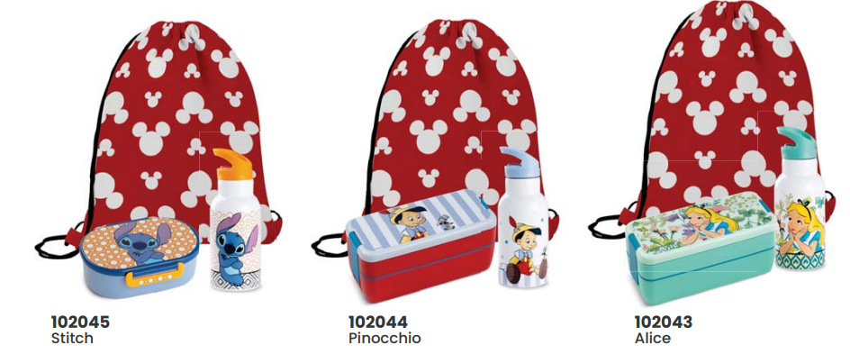 SET LUNCH BOX+BOTTIGLIA TERMICA+SACCA