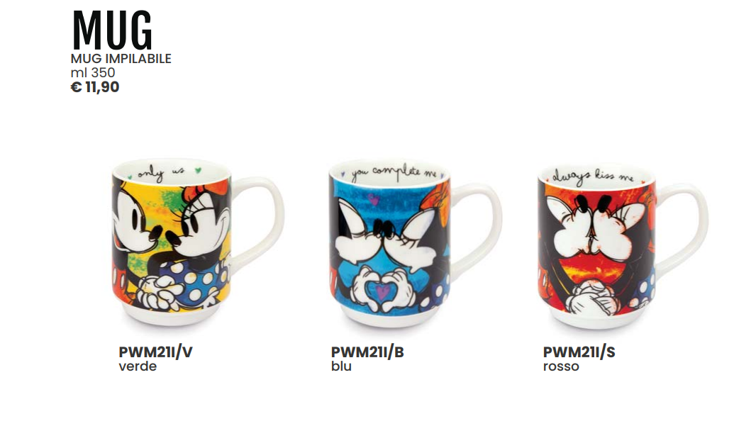 MUG IMPILABILE ml 350