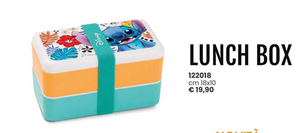 LUNCH BOX cm 18x10