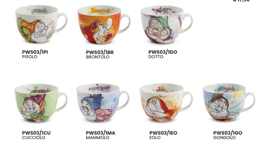 TAZZA COLAZIONE Biancaneve ML 600