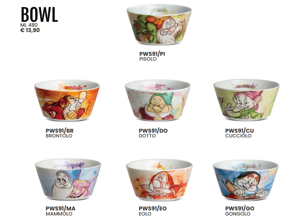 BOWL Biancaneve ML 480