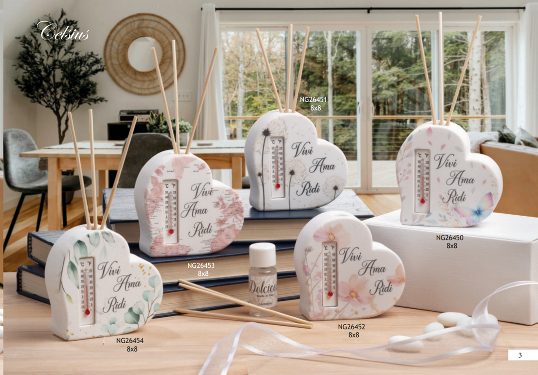 Profumatore Vivi Ama Ridi Firmato Dolci Cose