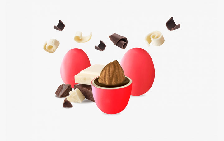 Confetti Maxtris 1KG|Mandorla tostata,  cioccolato fondente e bianco