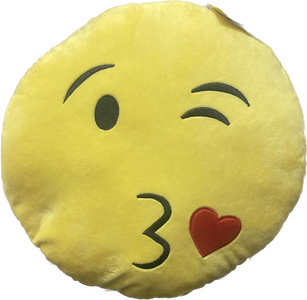 Peluche emoji del bacio