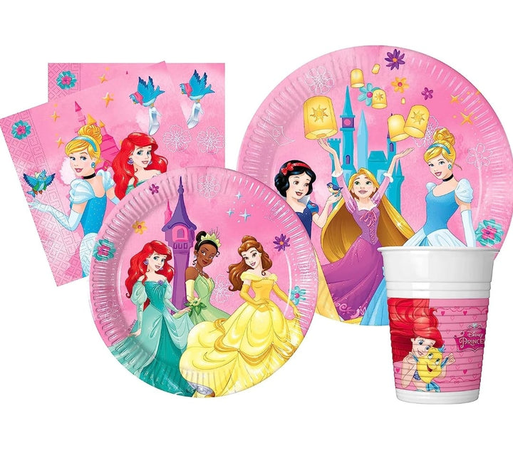 Kit party coordinato tema Principesse Disney